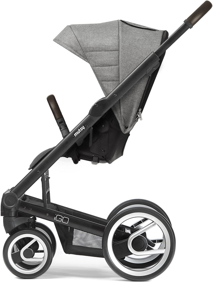 Mutsy Igo Stroller, Heritage Collection - Black/Dawn - IGOBHEDAWN