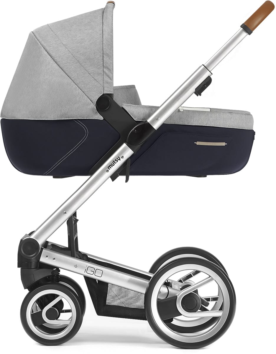 Mutsy Igo Pure Bassinet - Fog - BASIGOPUFOG