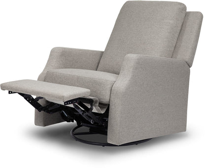 Namesake Crewe Swivel Glider Recliner - Performance Grey Eco-Weave - M22287PGEW