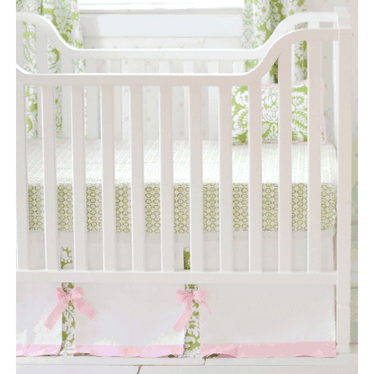 New Arrivals Bloom in Apple 2 Piece Crib Bedding Set