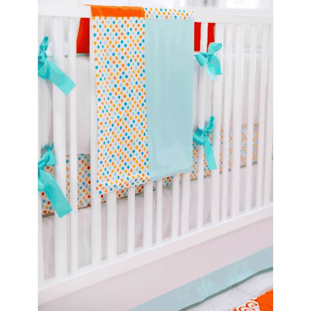 New Arrivals Carnival 4 Piece Crib Bedding Set