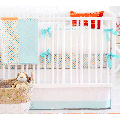 New Arrivals Carnival 4 Piece Crib Bedding Set