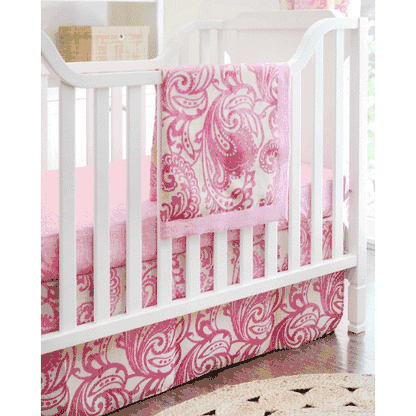 New Arrivals French Quarter 2 Piece Crib Bedding Set
