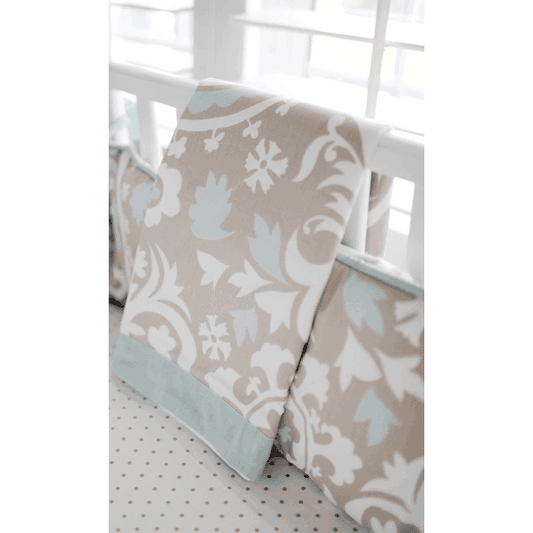 New Arrivals Picket Fence 4 Piece Baby Crib Bedding Set - NA-FENCE-4PC