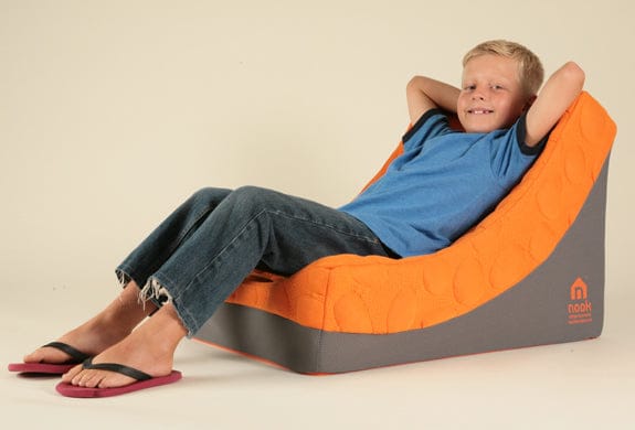 Nook Pebble Lounger - Poppy - PEB-LNGR-POP