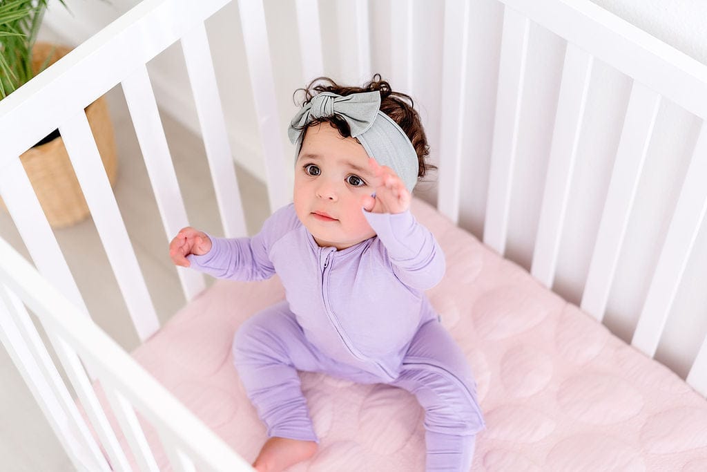 Nook Pebble Pure Mini Crib Mattress - Blush - PEB-MIN-BLU