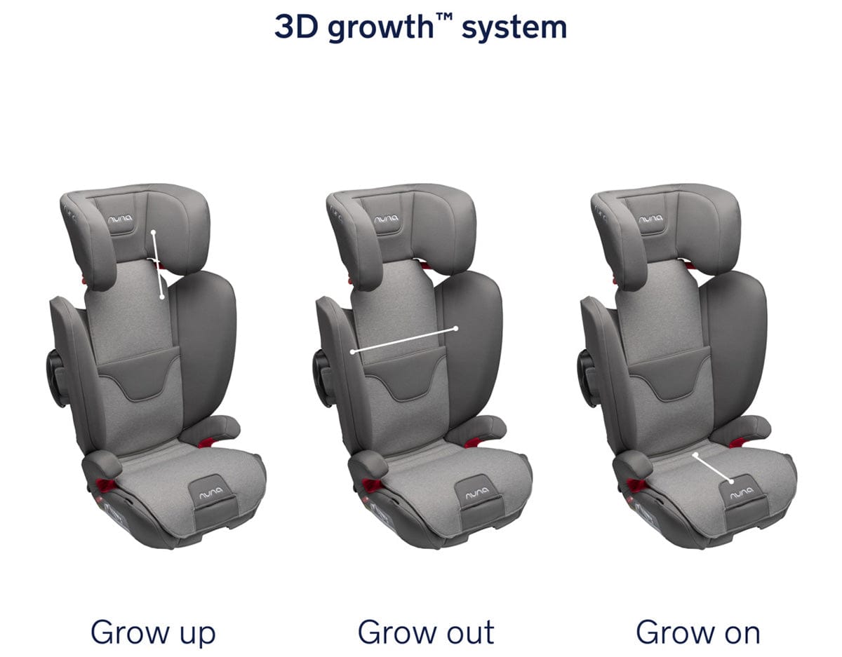 Nuna AACE Flame-Retardant Free High Back Belt Positioning Booster Car Seat - Lagoon - CS07011LGN