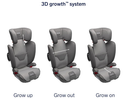 Nuna AACE Flame-Retardant Free High Back Belt Positioning Booster Car Seat - Lagoon - CS07011LGN