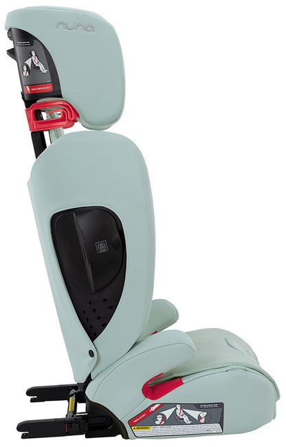 Nuna AACE Flame-Retardant Free High Back Belt Positioning Booster Car Seat - Seafoam - CS07011SFM