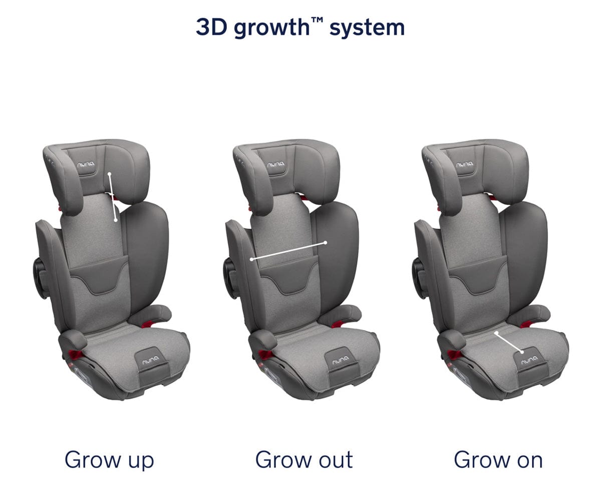 Nuna AACE Flame-Retardant Free High Back Belt Positioning Booster Car Seat - Seafoam - CS07011SFM