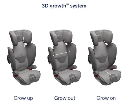 Nuna AACE Flame-Retardant Free High Back Belt Positioning Booster Car Seat - Seafoam - CS07011SFM