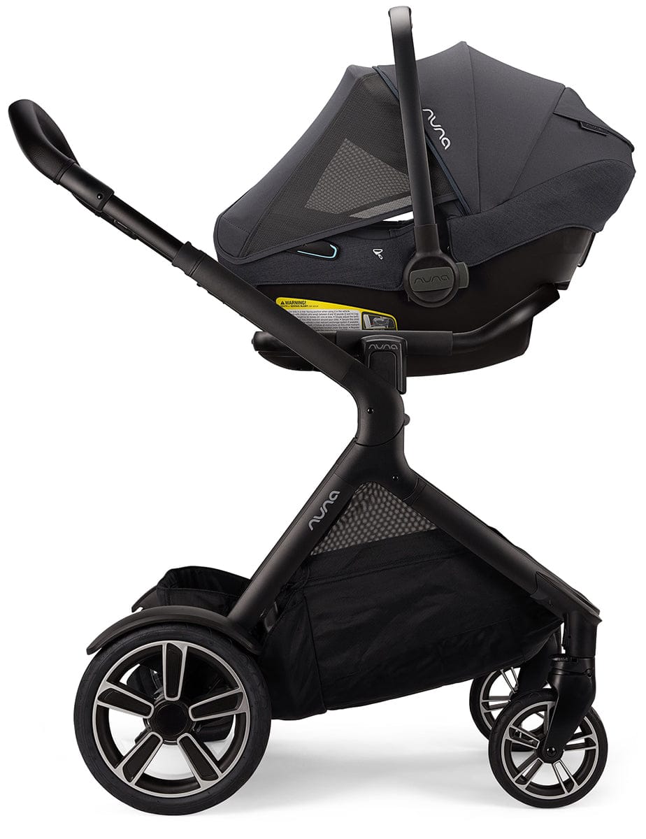 Nuna DEMI Grow + PIPA RX Twin Travel System with Aire Protect Canopy + Classic Canopy - Ocean - TWIN-ST08120OCN-CF10208600OCN