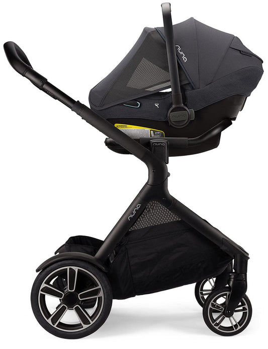 Nuna DEMI Grow + PIPA RX Twin Travel System with Aire Protect Canopy + Classic Canopy - Ocean - TWIN-ST08120OCN-CF10208600OCN