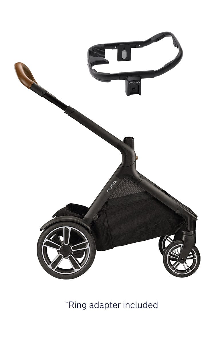 Nuna DEMI Grow + PIPA RX Twin Travel System with Aire Protect Canopy + Classic Canopy - Caviar - TWIN-ST08120CVR-CF12508600CVR