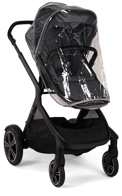 Nuna DEMI Grow Double Stroller with Aire Protect Canopy + Classic Canopy - Ocean