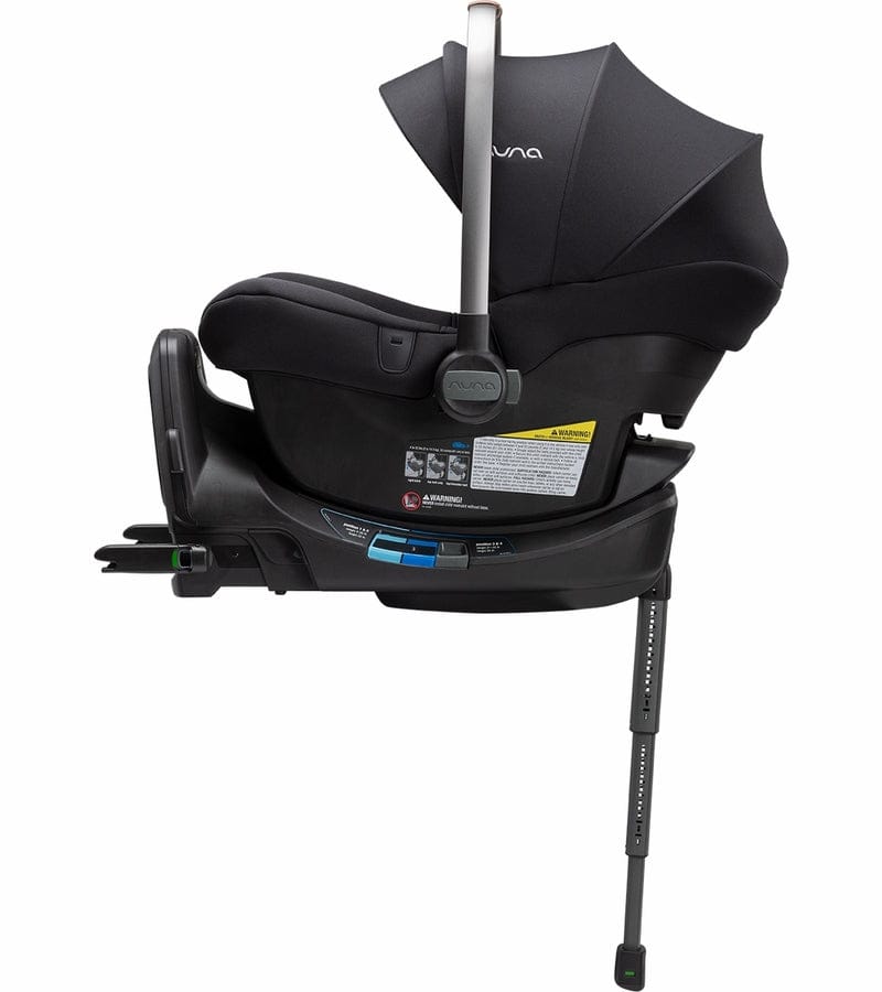 Nuna MIXX Next + PIPA Lite R Travel System Bundle - Caviar/Caviar - ST13419CVR-CF08508600CVR