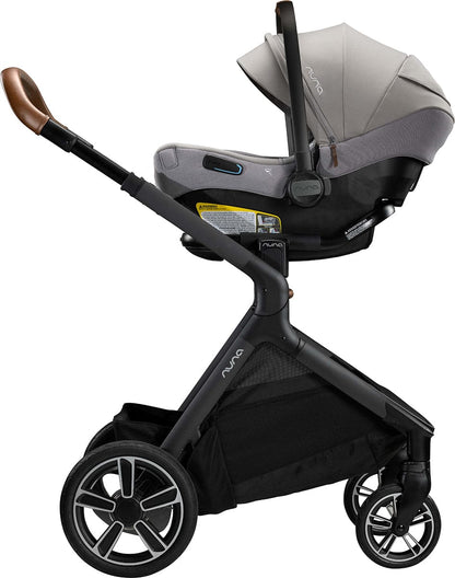 Nuna DEMI Grow + PIPA Lite RX Twin Travel System Bundle - Frost/Frost - TWIN-ST08110FRT-CF10208600FRT