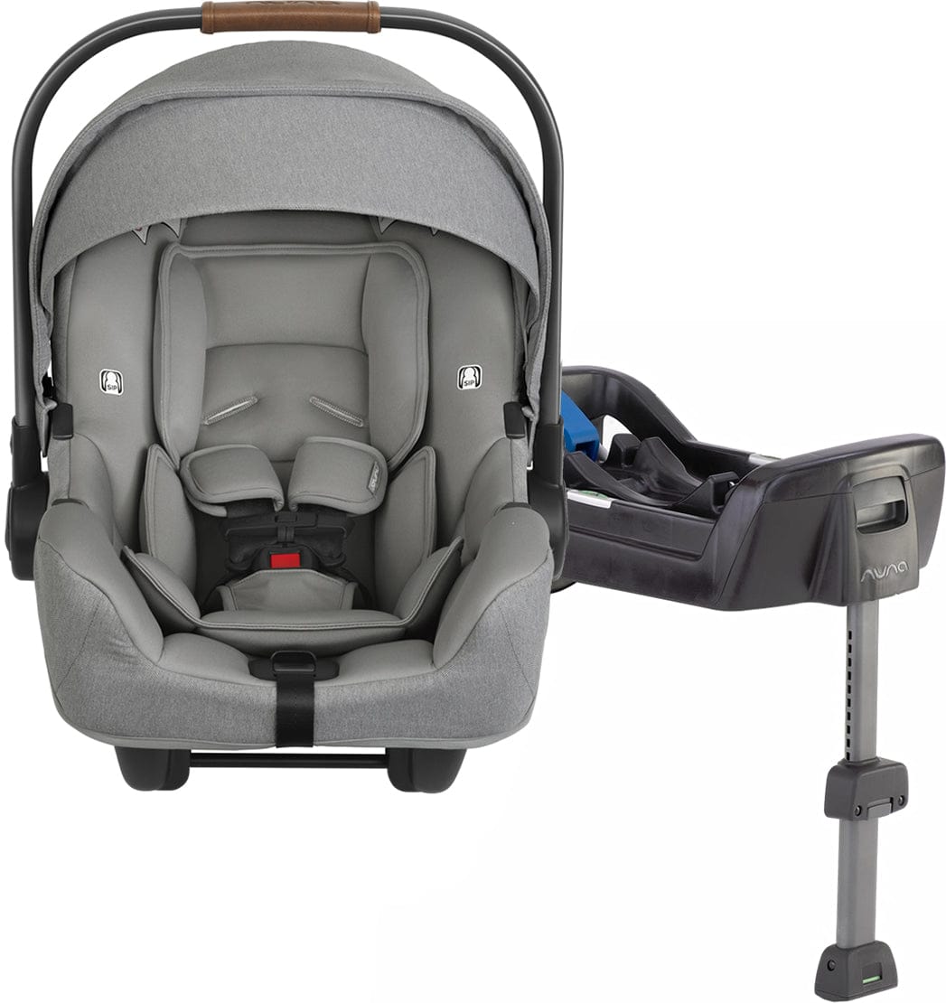 Nuna DEMI Grow + PIPA Travel System Bundle - Frost/Frost - ST08110FRT-CF03501FRT