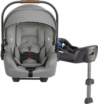 Nuna DEMI Grow + PIPA Travel System Bundle - Frost/Frost - ST08110FRT-CF03501FRT