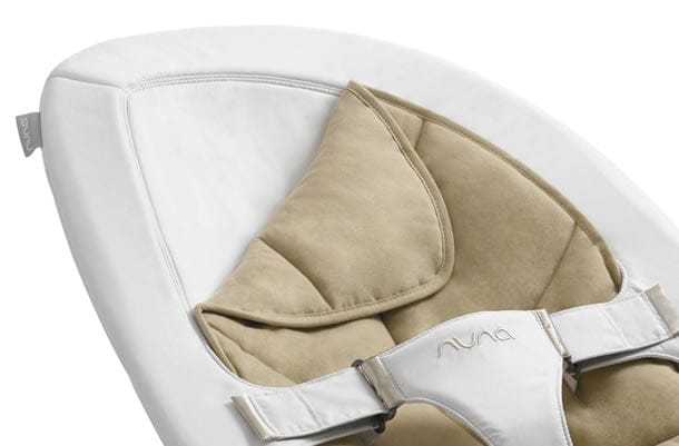 Nuna Leaf Bouncer (Organic Cotton Insert) - Bisque