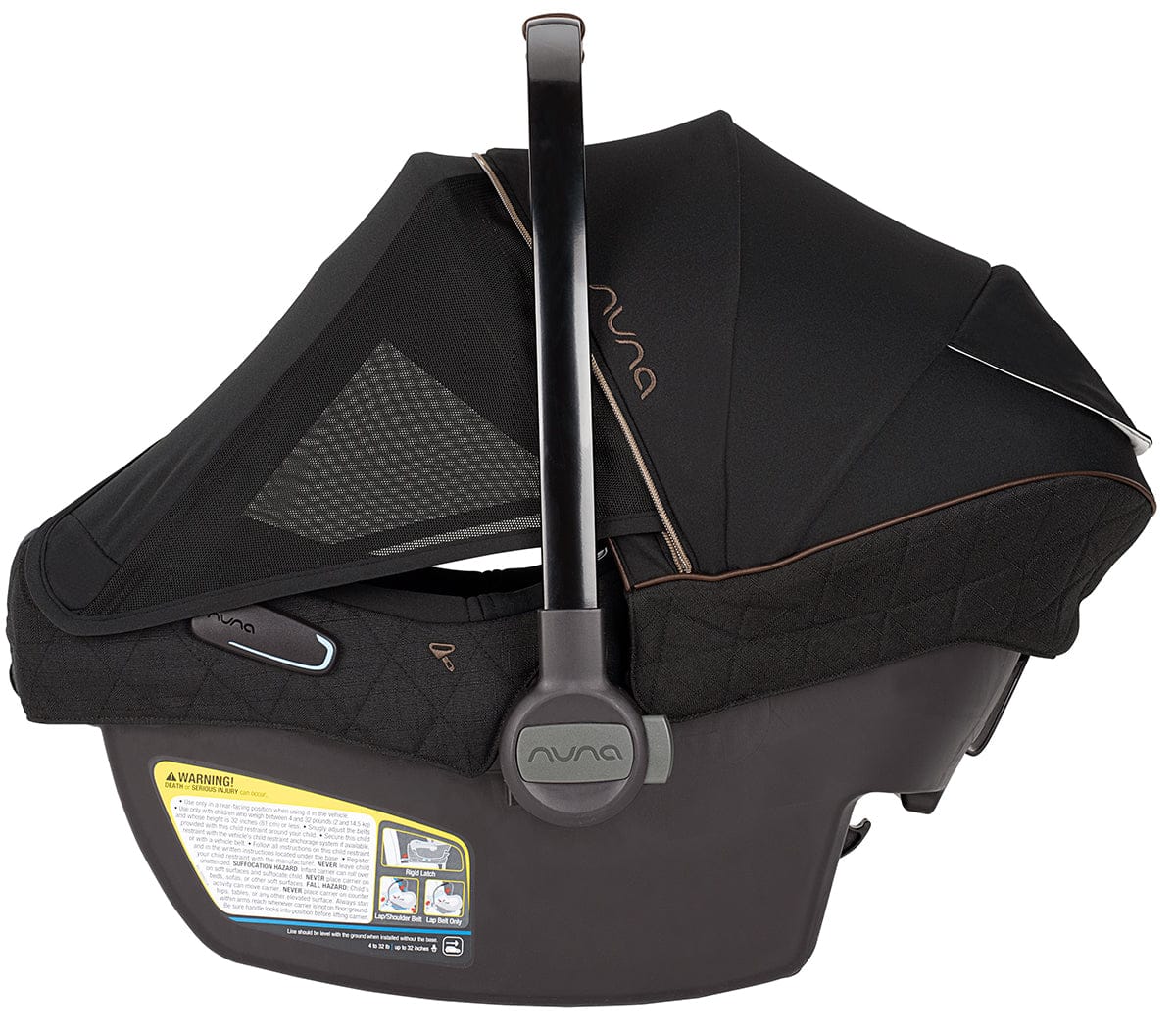 Nuna PIPA Lite RX Lightweight Infant Car Seat with Load Leg - Riveted - CF10208608RVT