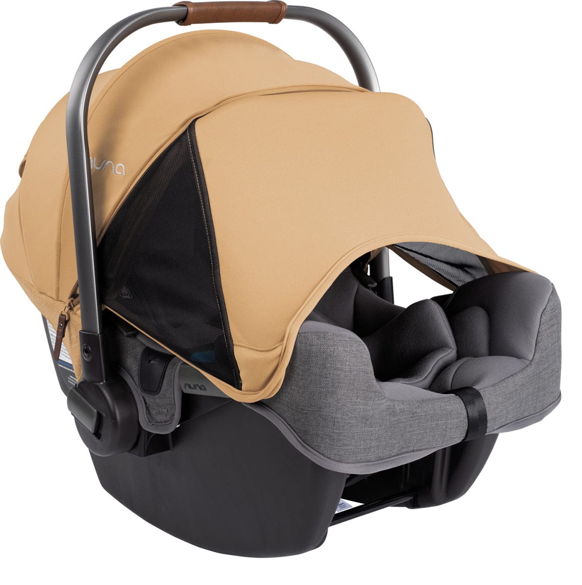 Nuna PIPA RX Infant Car Seat + RELX Base with Load Leg - Camel