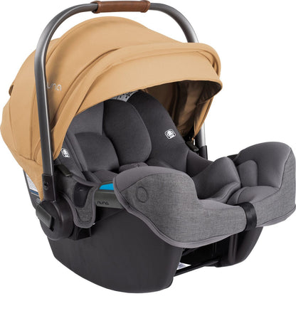 Nuna PIPA RX Infant Car Seat + RELX Base with Load Leg - Camel