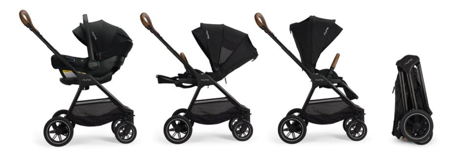 Nuna TRIV Next + PIPA Lite RX Travel System Bundle - Caviar - ST16601CVR-CF10208600CVR