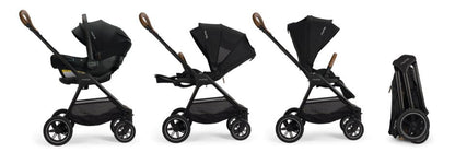 Nuna TRIV Next + PIPA Lite RX Travel System Bundle - Caviar - ST16601CVR-CF10208600CVR