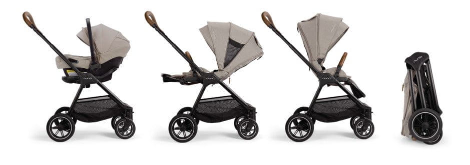 Nuna TRIV Next + PIPA Lite RX Travel System Bundle - Hazelwood - ST16601HAZ-CF10208609HAZ