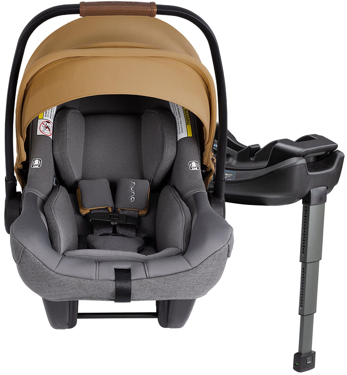 Nuna TRVL + PIPA Lite RX Travel System Bundle - Camel