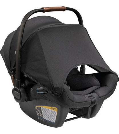 Nuna TRVL + PIPA Lite RX Travel System Bundle - Hazelwood / Caviar - ST15706HAZ-CF10208600CVR