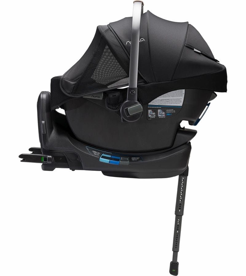 Nuna TRVL + PIPA RX Travel System Bundle - Hazelwood / Caviar - ST15706HAZ-CF12508600CVR
