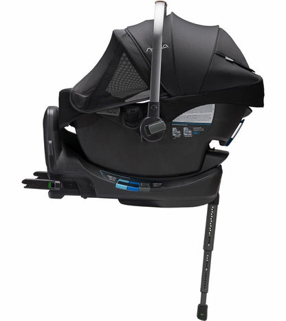 Nuna TRVL + PIPA RX Travel System Bundle - Hazelwood / Caviar - ST15706HAZ-CF12508600CVR