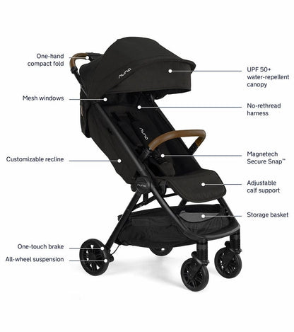 Nuna TRVL + PIPA RX Travel System Bundle - Ocean - ST15706OCN-CF12508601OCN