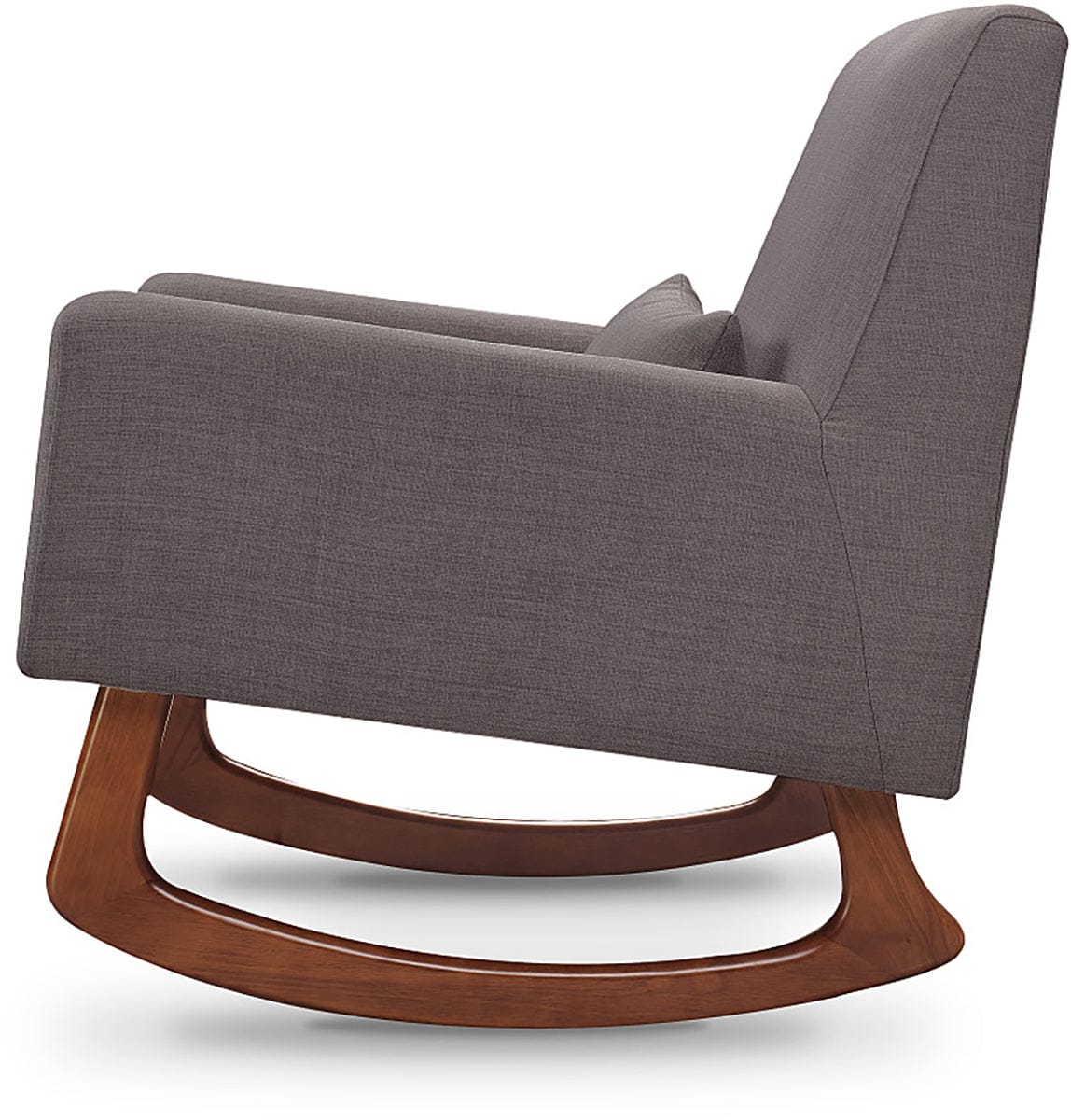 Nursery Works Sleepytime Rocker, Walnut Legs - Pebble - 1085BBA