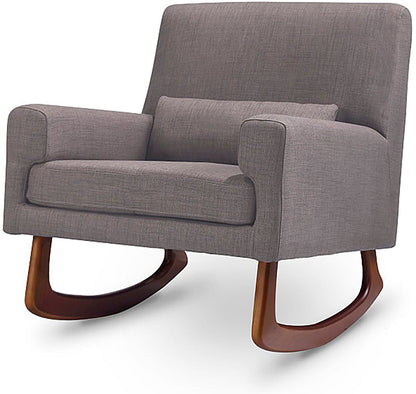 Nursery Works Sleepytime Rocker, Walnut Legs - Pebble - 1085BBA