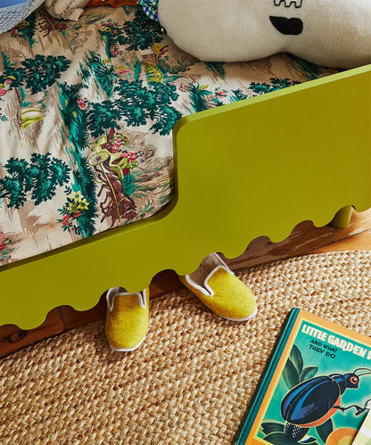 Oeuf Moss Toddler Bed - Green - Peapod - 1MSTD-03