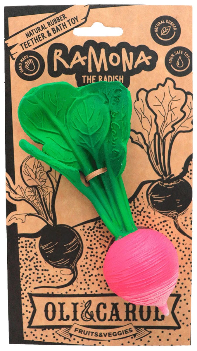 Oli & Carol Ramona the Radish - L-R-RADISH-UNIT