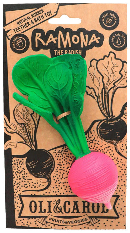 Oli & Carol Ramona the Radish - L-R-RADISH-UNIT