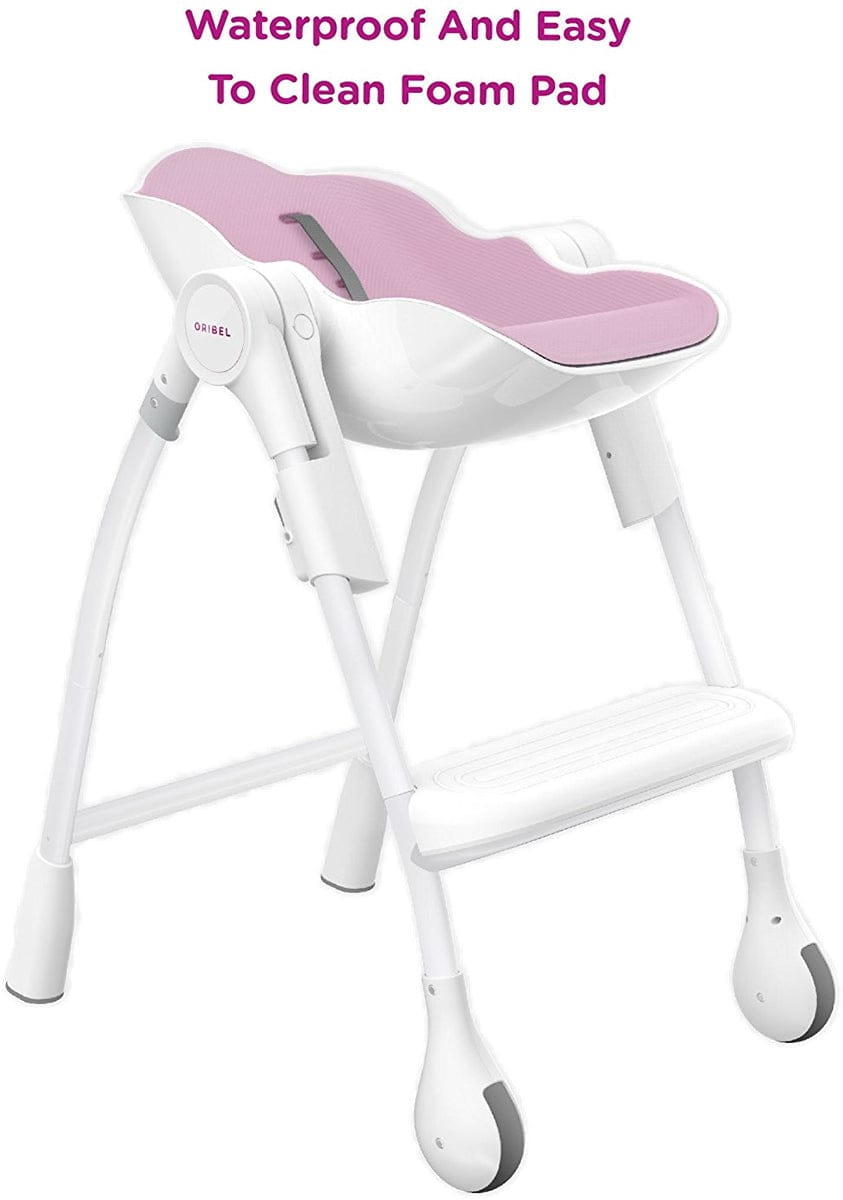 Oribel Cocoon Delicious High Chair - Rose Meringue