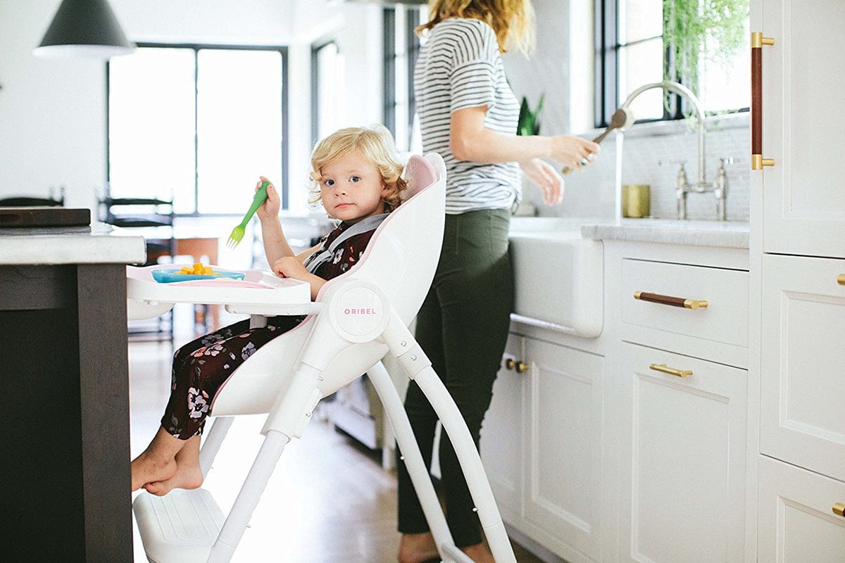 Oribel Cocoon Delicious High Chair - Rose Meringue
