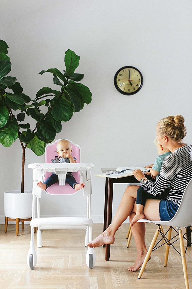 Oribel Cocoon Delicious High Chair - Rose Meringue