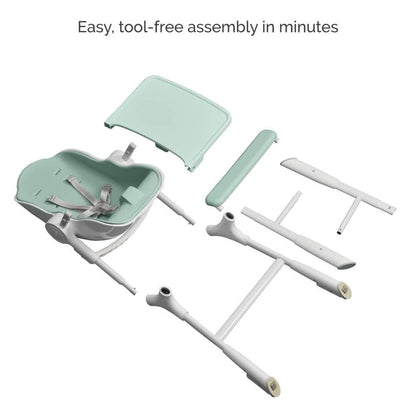 Oribel Cocoon Z High Chair - Avocado Green - OR211-90001