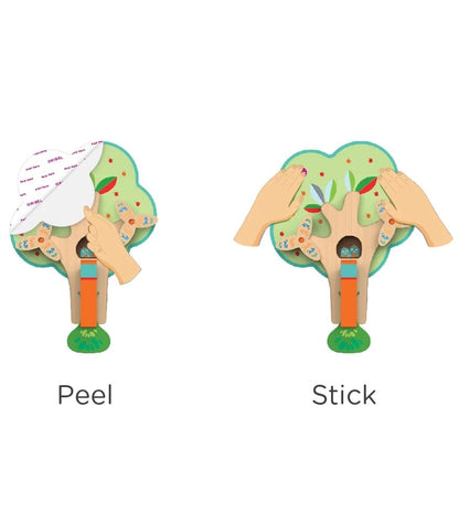 Oribel VertiPlay Busy Woodpecker Wall Toy