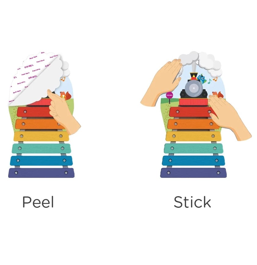 Oribel VertiPlay Musical Rail Track Xylophone Wall Toy - OR816-90002