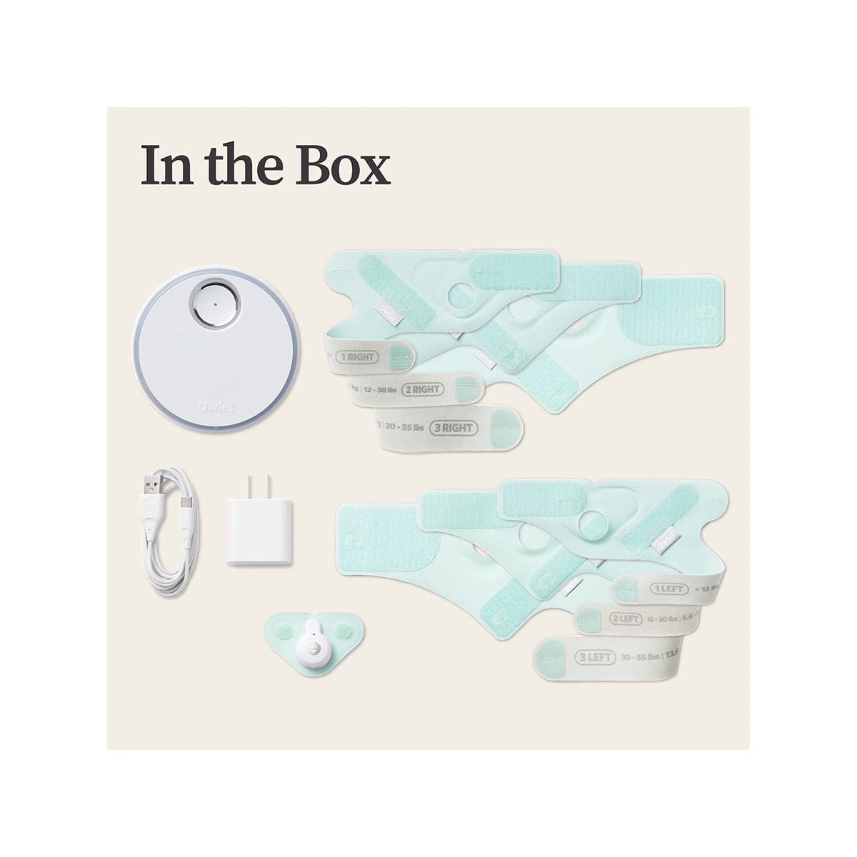 Owlet Dream Sock Plus Smart Baby Monitor - Mint - BMPL1NMMCJ