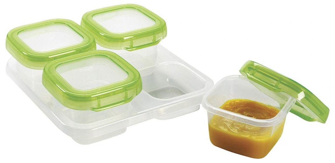 OXO Tot Baby Blocks Freezer Storage Containers 4-Ounce Set