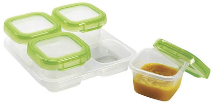 OXO Tot Baby Blocks Freezer Storage Containers 4-Ounce Set
