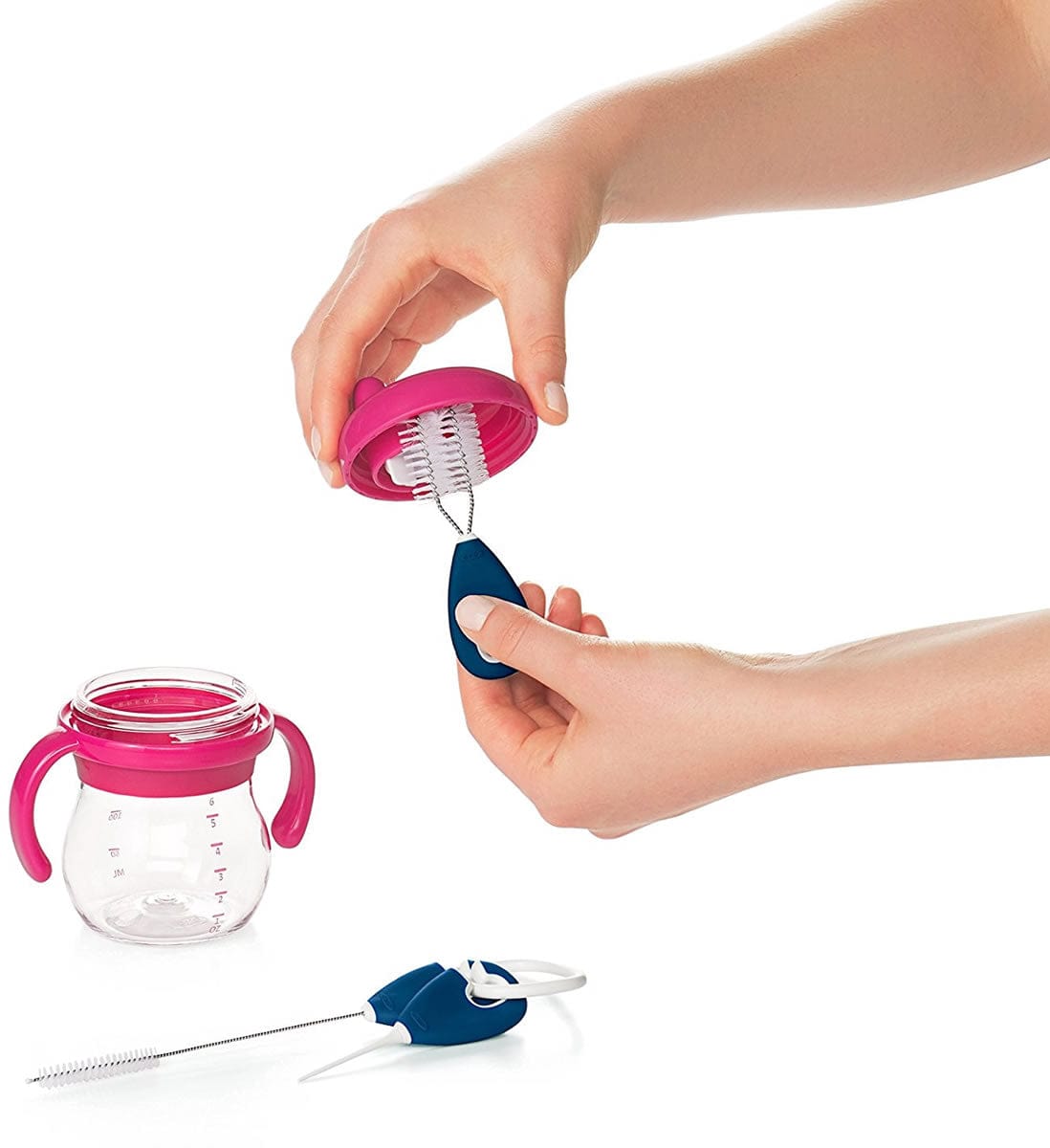 OXO Tot Cleaning Set For Straw & Sippy Cup - Navy - 62123300